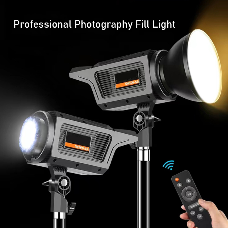 Photography Lighting Grid - 300W サンランプ LED ビデオライト 調光可能 Bowens