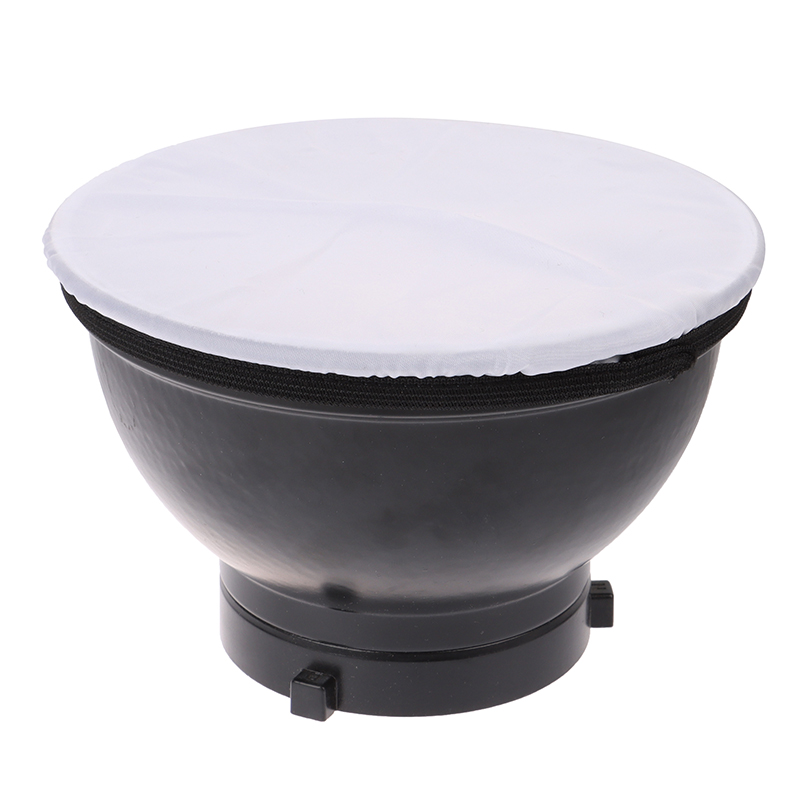 Photography Lighting Diffuser - 18CM標準スタジオストロボリフレクター用写真撮影用ライトソフトディフューザークロス