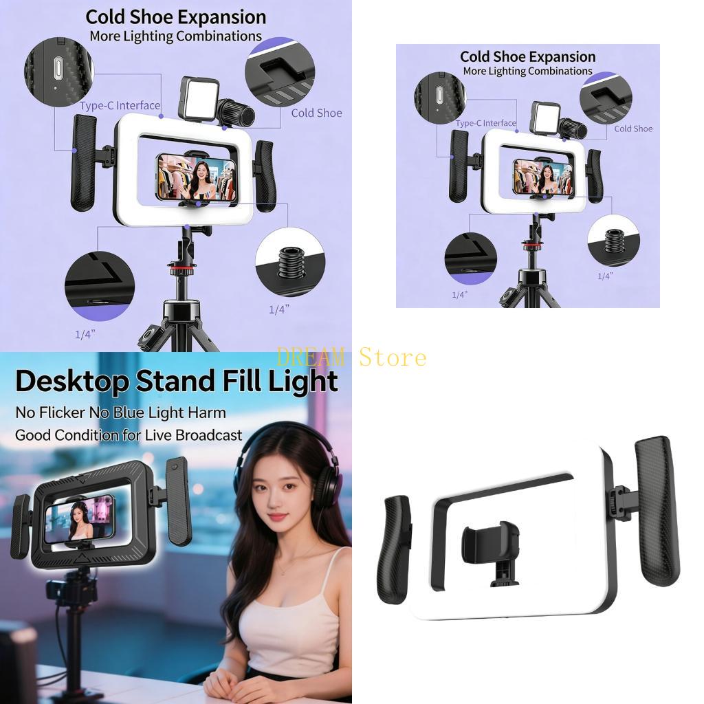 Photography Lighting For Sale - ハンドヘルドポータブルライト 360 ライト調整可能な明るさ Selfie カメラベストセラー
