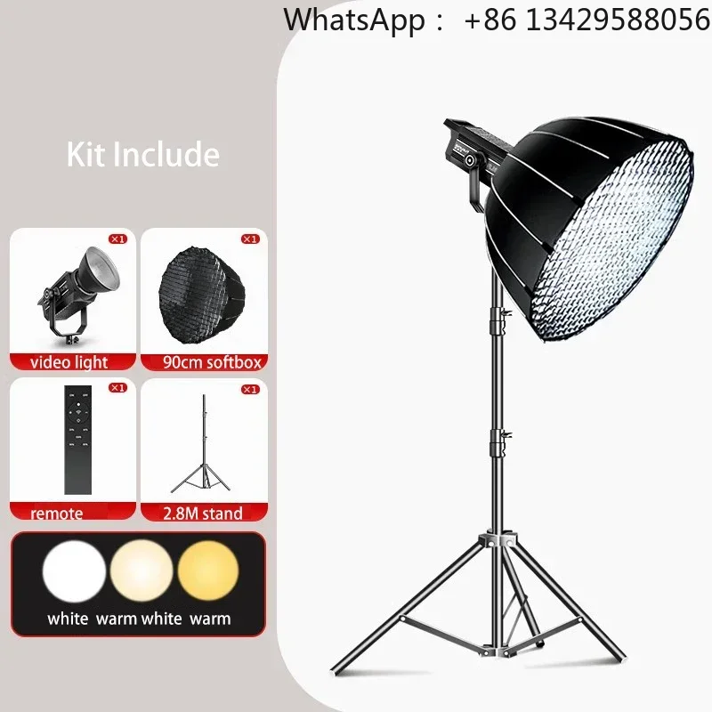 Photography Lighting For Sale - 人気商品！プロ仕様のLEDビデオスタジオライト。スタンド付き、2.8m、90cmのソフトボックス、照明キット。