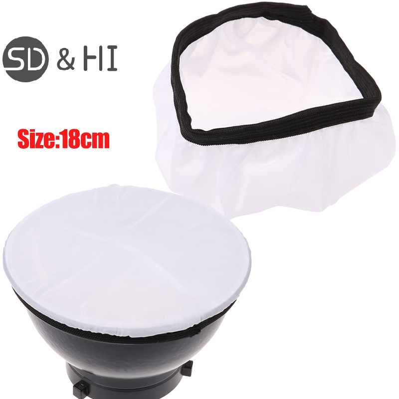 ソフトディフューザー生地,標準スタジオストロボ,18cm - Photography Lighting Diffuser のレビューと価格