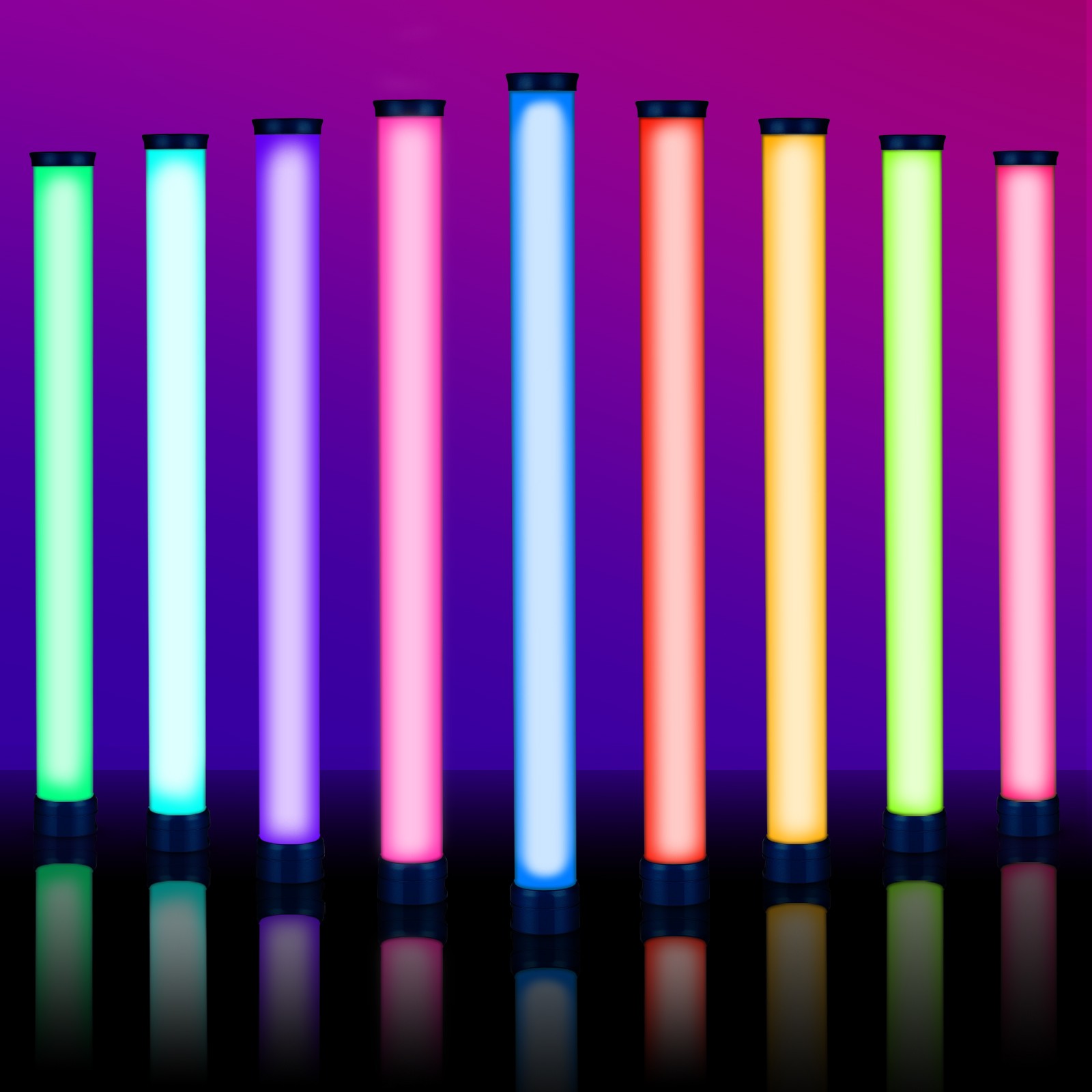 Sokani-RGB LEDビデオライトワンドスティック,バ - Photography Lighting Stick のレビューと価格