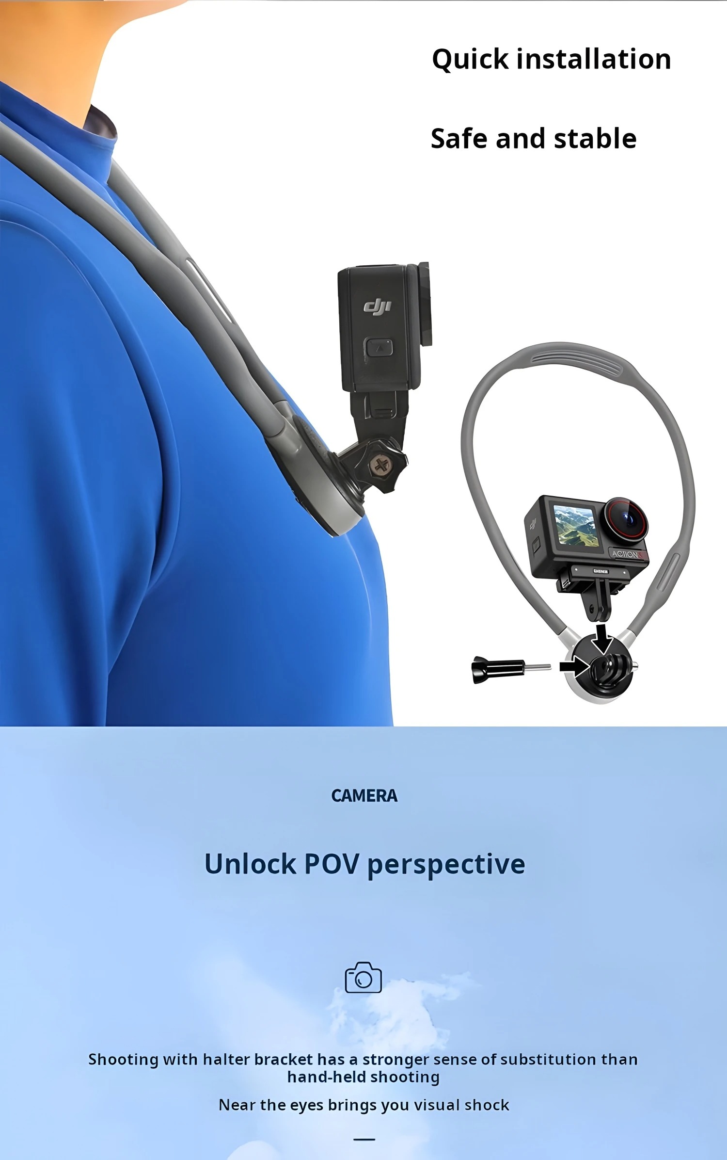 シリコンネックマウント ソフトタイプ GoPro Hero  - Insta360 Camera X4 のレビューと価格