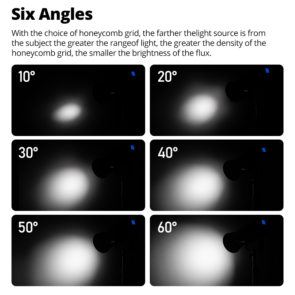 Ambitful HK-06C スポットライト ハニカムグリ - Photography Lighting Grid のレビューと価格