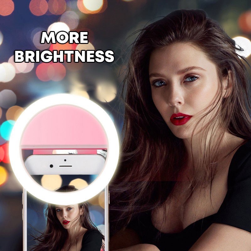 LEDセルフィーリングライト,3レベル調整モード,USB充電 - Photography Lighting Stick のレビューと価格