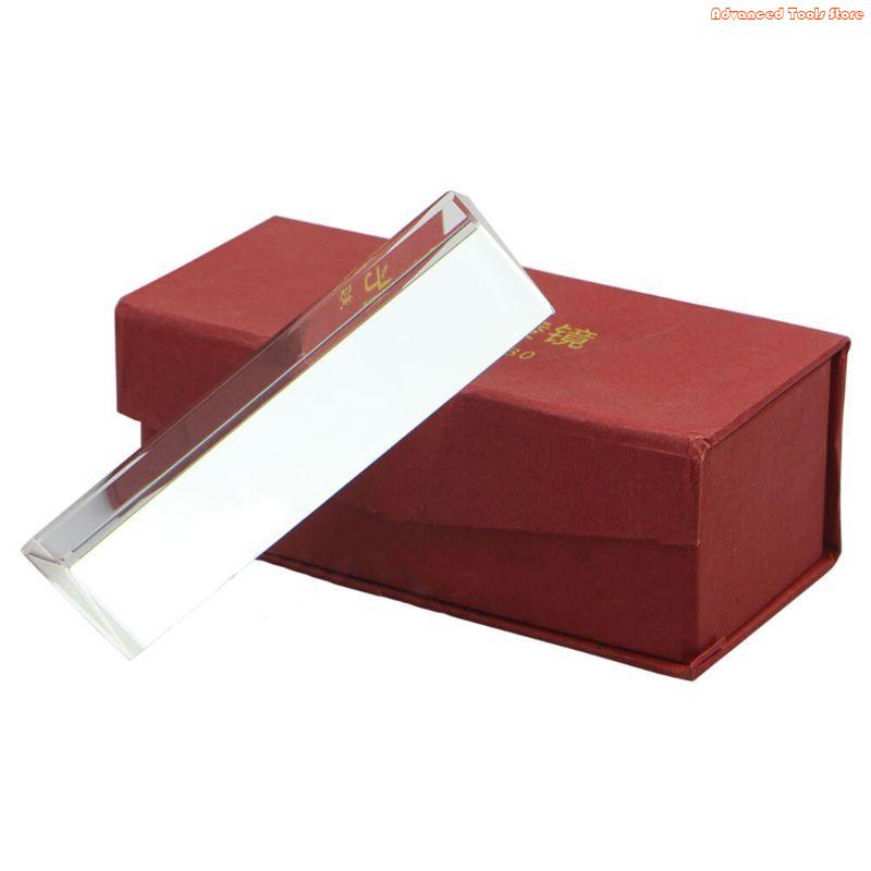 10CM 光学ガラストリプル三角プリズム物理屈折光スペクトル - Lighting Glass Photography のレビューと価格