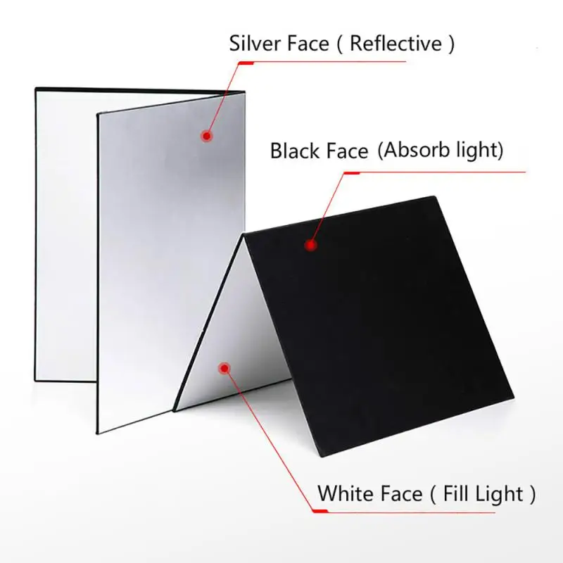 A3 厚みのある写真段ボールリフレクター折りたたみ式立ち撮影 - Photography Still Life Lighting のレビューと価格