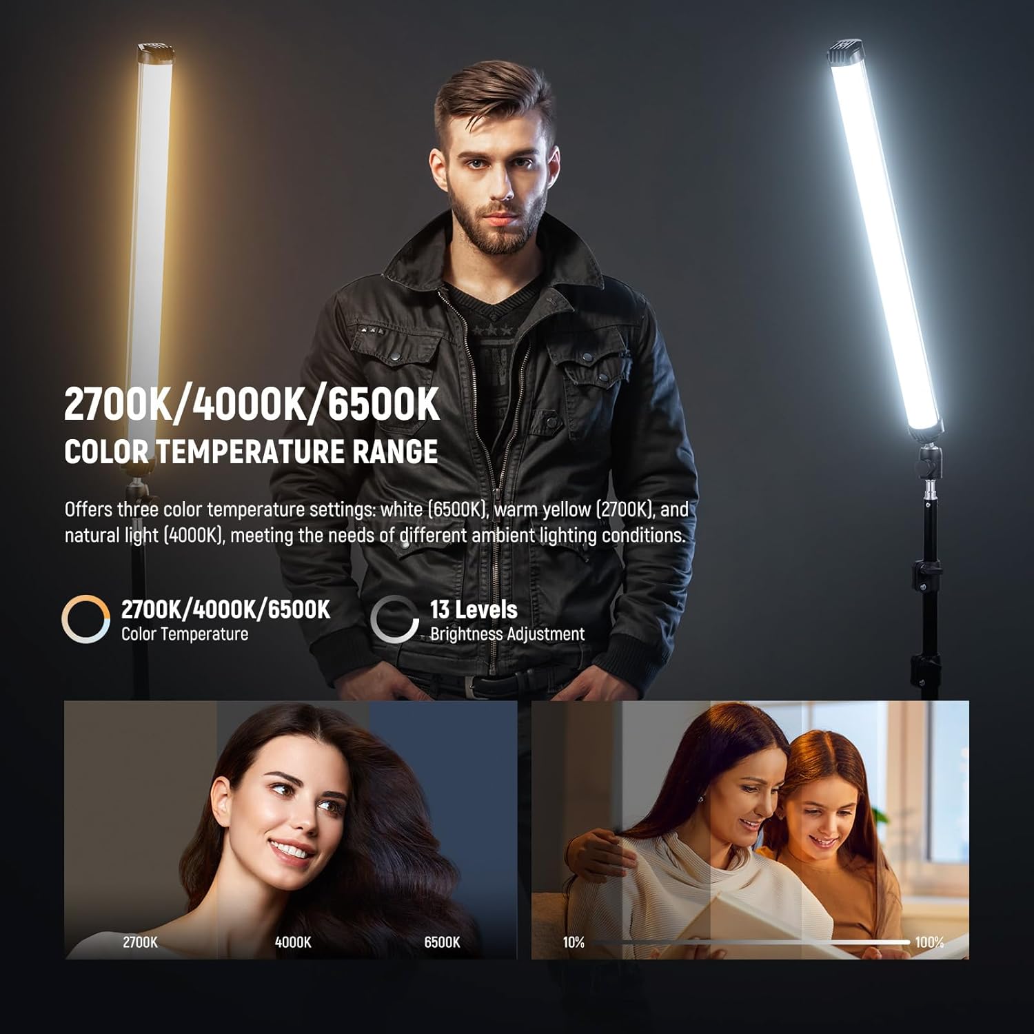 NEEWER ベーシック 21インチ 磁気RGBライトワンド - Photography Lighting Grid のレビューと価格