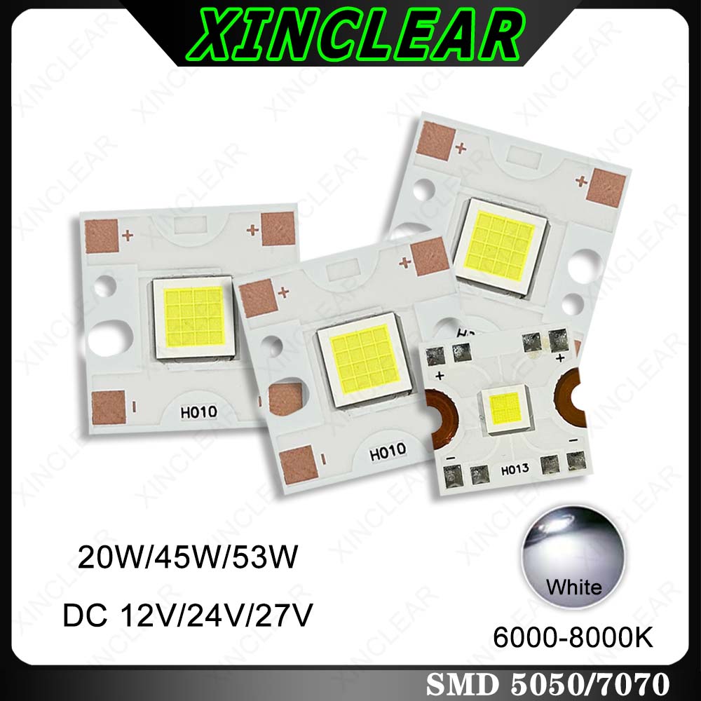 SMD 5050 7070 LEDチップ 20W 45W 5 - Photography Lighting Diy のレビューと価格