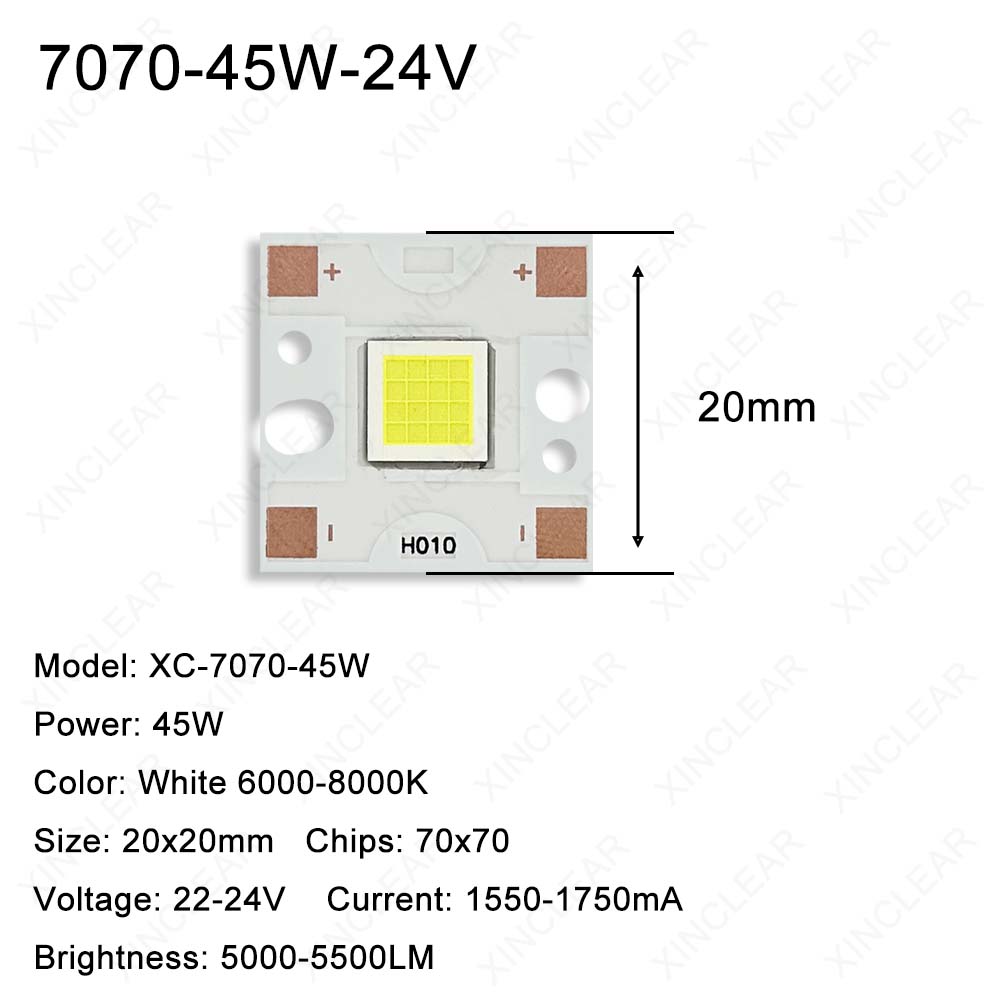 SMD 5050 7070 LEDチップ 20W 45W 5 - Photography Lighting Diy のレビューと価格