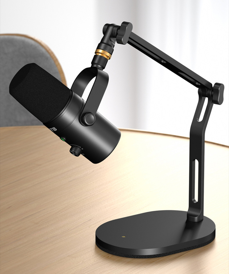 折りたたみ式デスクトップマイクスタンド AM8 K669B  - Boom Arm Stand のレビューと価格