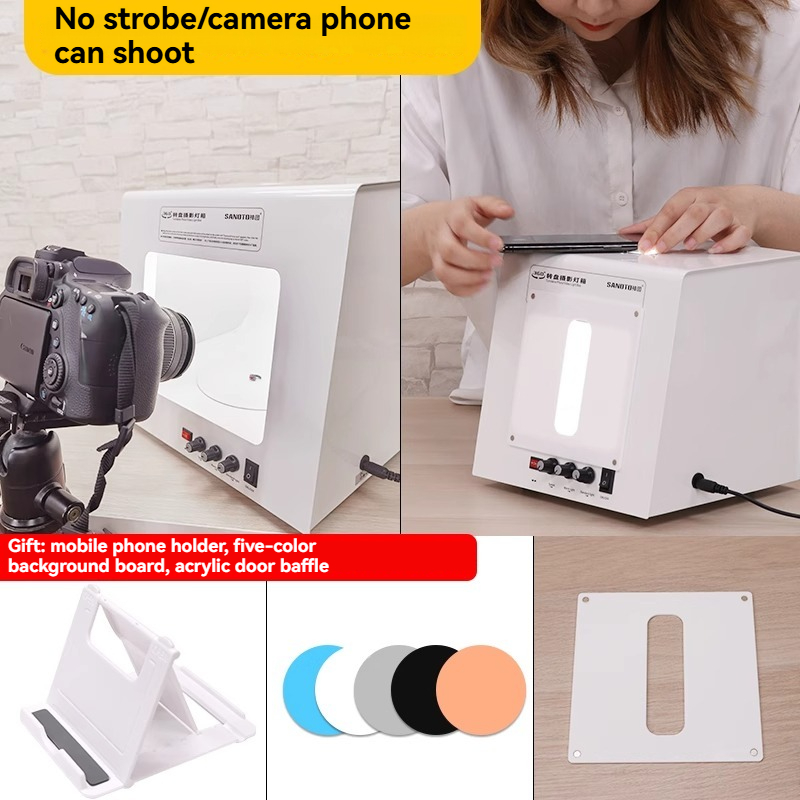 ジュエリー撮影用ライトボックス、静物撮影テーブル、電動回転台 - Photography Still Life Lighting のレビューと価格