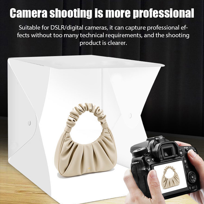 ライトボックス ミニフォトスタジオボックス 23*22*24 - Photography Lighting Tent のレビューと価格