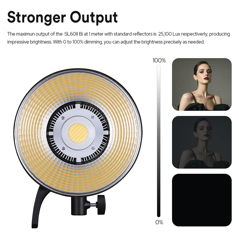 Godox SL60IID SL60IIBi 75W デイラ - Photography Lighting Grid のレビューと価格