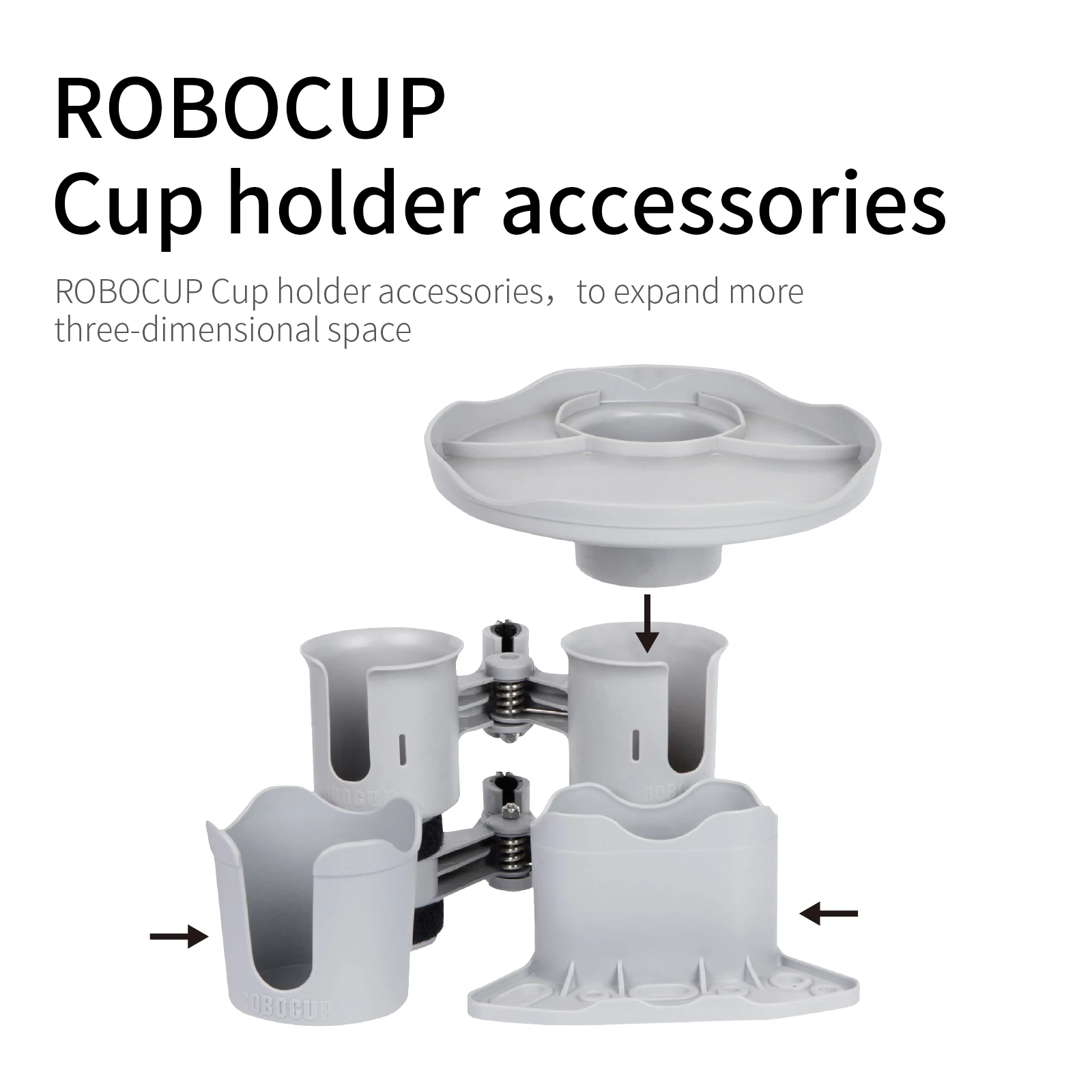 RoboCup クランプオンカップホルダー キャディカップト - Photography Lighting Material のレビューと価格