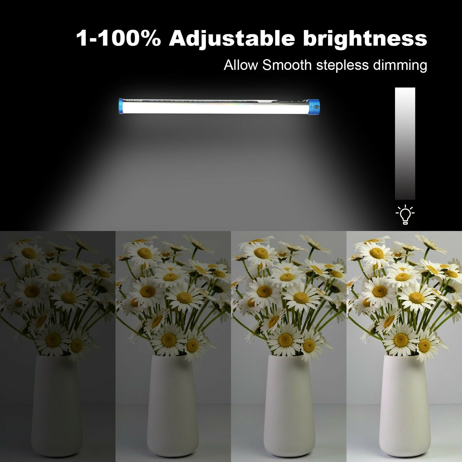 Sokani X25 RGB LED ビデオライト ハンドヘ - Photography Lighting Stick のレビューと価格