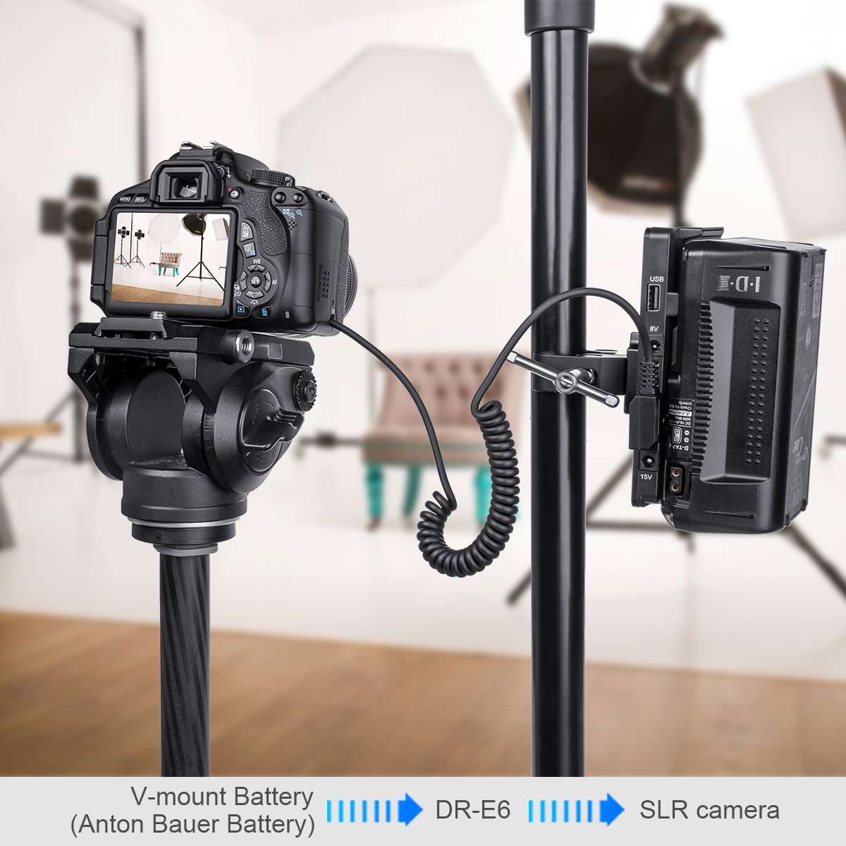 FOMITO LPE6 DR-E6 ダミーバッテリー D-t - V Mount Battery のレビューと価格