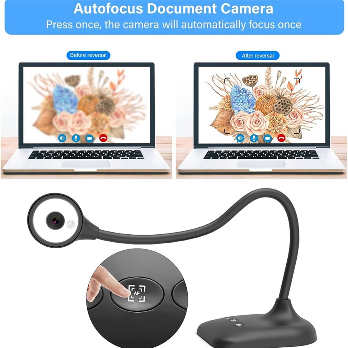 AU47-USB ドキュメントカメラ、マイク付きドキュメント - Photography Lighting Learning のレビューと価格