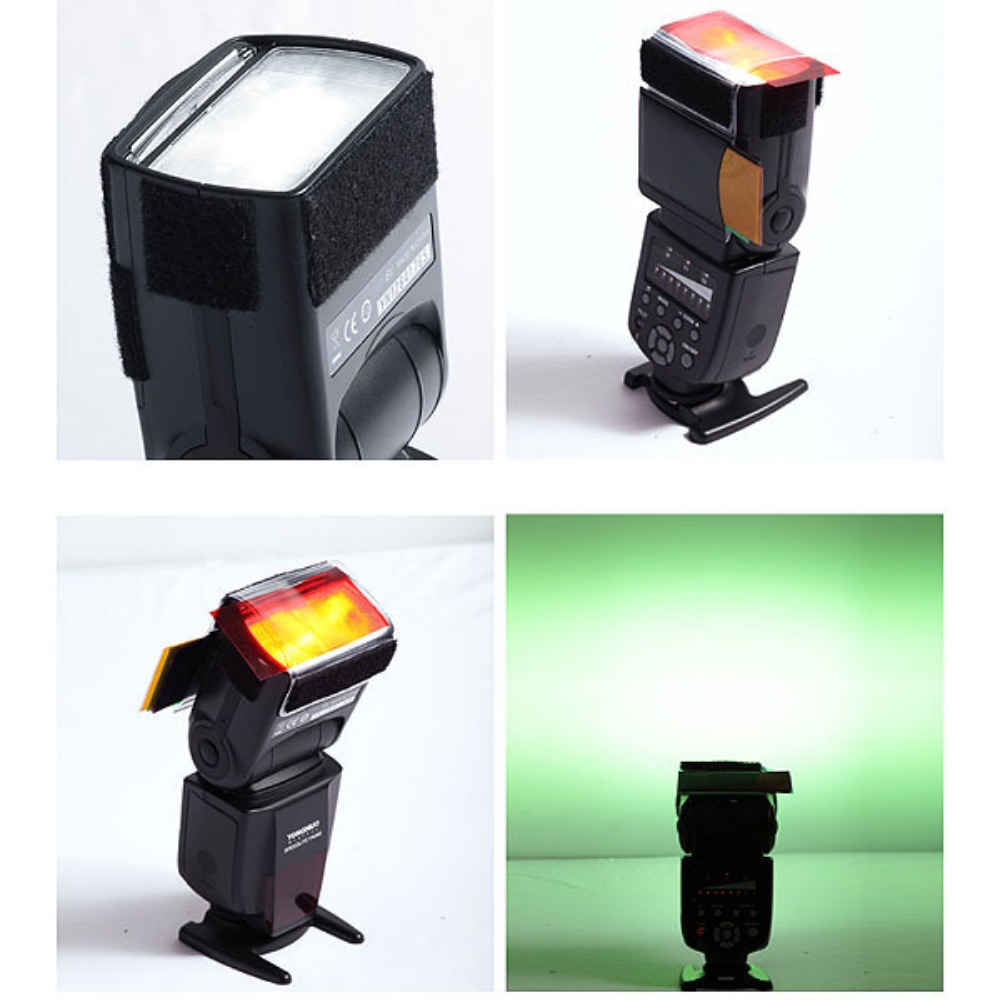 12色カメラフラッシュジェル照明フィルターキット、ユニバーサ - Photography Lighting Diy のレビューと価格