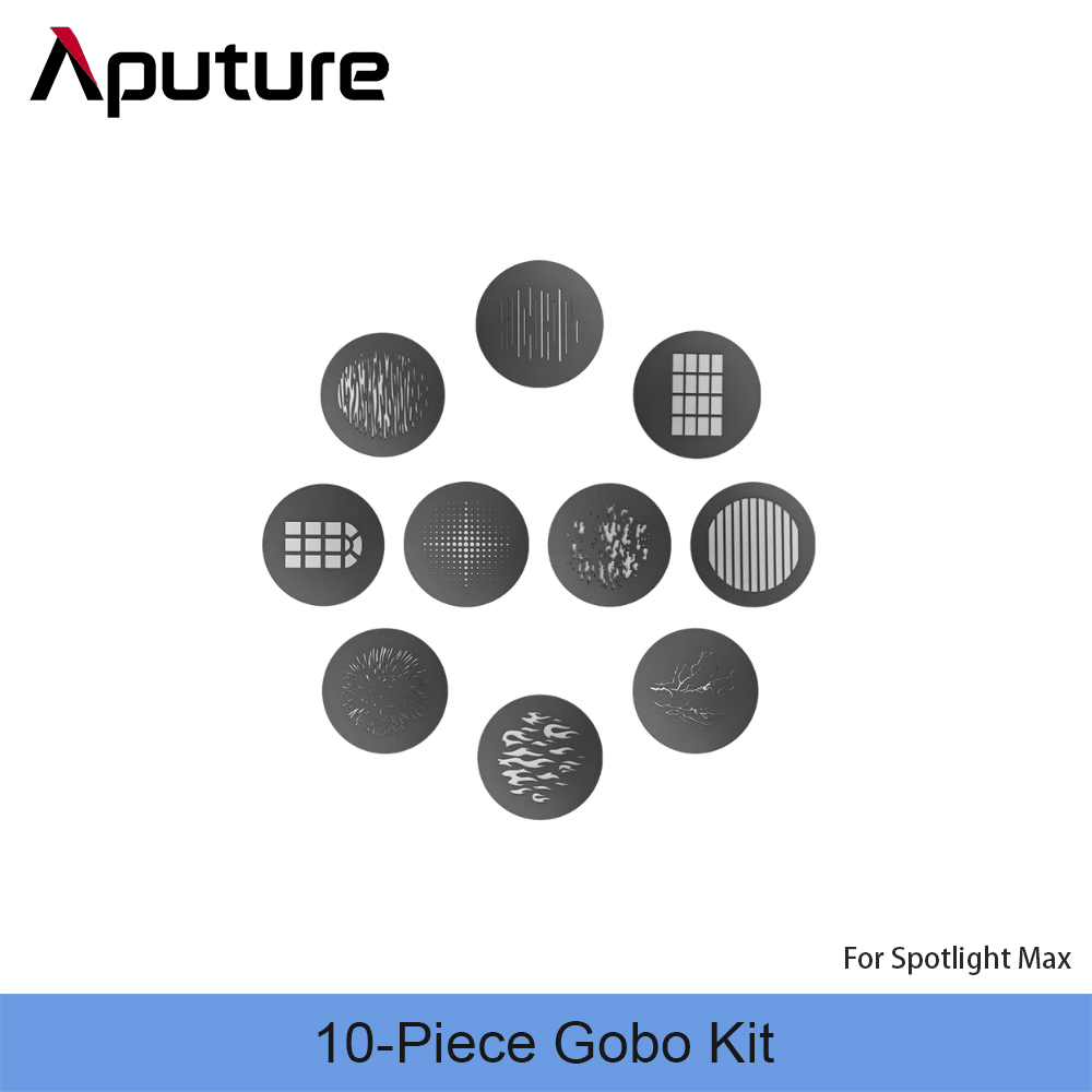 Aputure スポットライト Max 用ゴボキット 10  - Snoot Flash Modifier のレビューと価格
