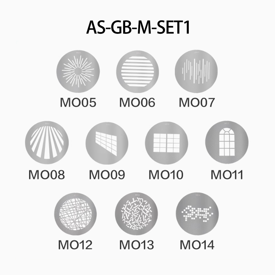 Nanlite AS-GB-M-SET Mサイズ GOBOパ - Snoot Flash Modifier のレビューと価格