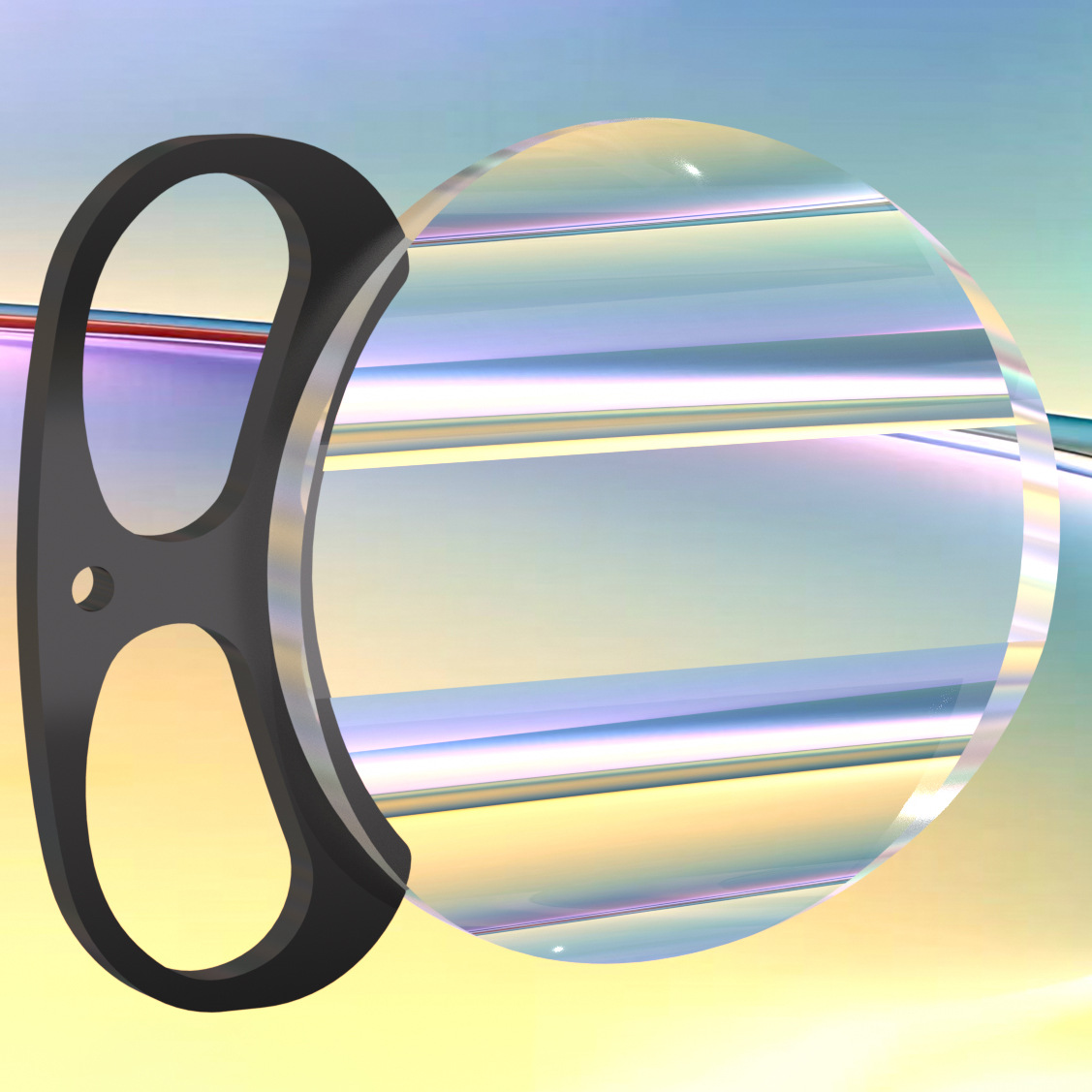 100mm ハンドヘルド両面トレーリングライトと写真およびビ - Lighting Glass Photography のレビューと価格