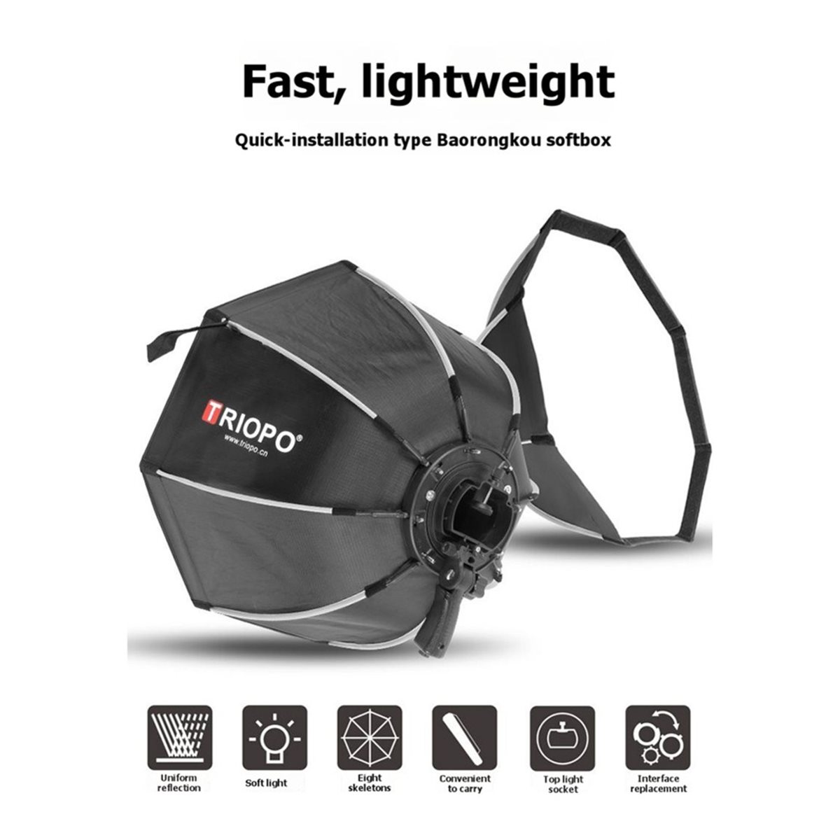 L70A KS2-90cm折りたたみ式八角形ソフトボックス写 - Photography Lighting Grid のレビューと価格