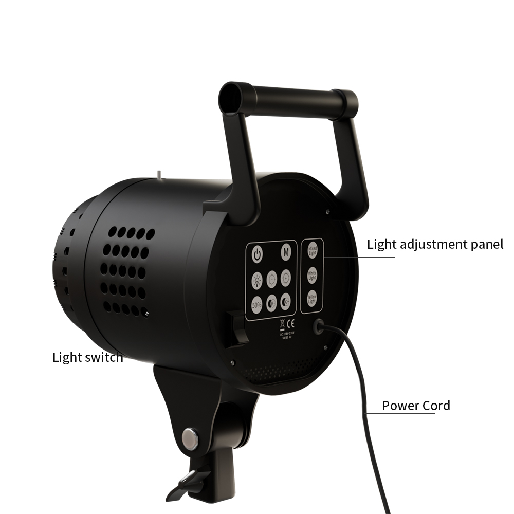 115/135W撮影用ボーエンズマウントLED照明 220V - Photography Lighting Stick のレビューと価格