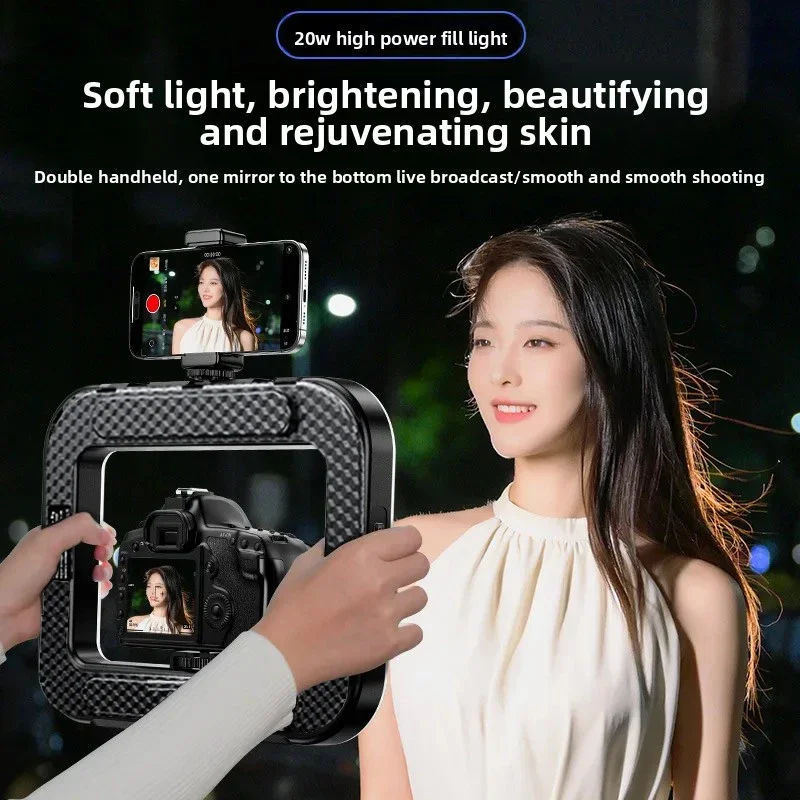 ポータブルハンドヘルドリングLEDライト 新型ウサギケージ照 - Photography Lighting Stick のレビューと価格