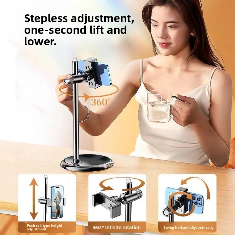 金属製ディスク型スマホ用ライブ撮影用フィルライトブラケット、 - Photography Still Life Lighting のレビューと価格