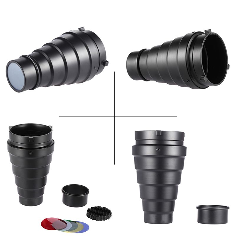 B04C：ハニカムグリッド付き円錐型スヌート、10個入りカラ - Photography Lighting Grid のレビューと価格